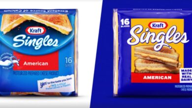 Kraft Singles actualiza sus empaques de queso en Estados Unidos