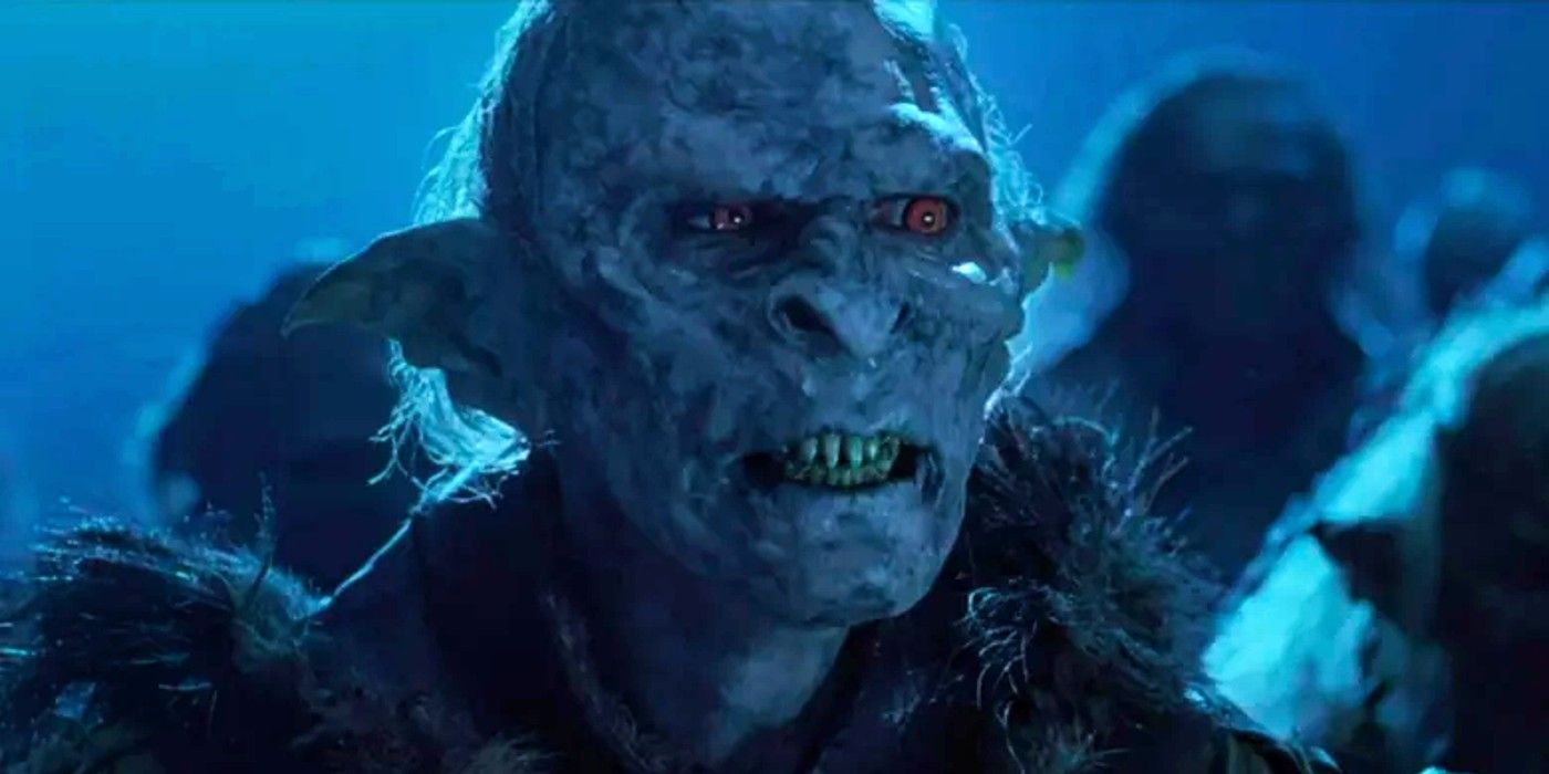 An orc in Lord of the Rings
