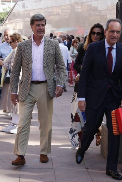 Cayetano Martínez de Irujo en la plaza de toros de Las Ventas. / Gtres