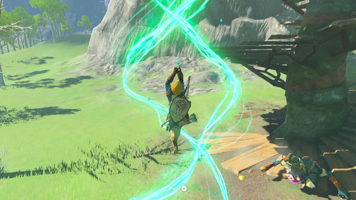 La habilidad de Zelda: Tears of the Kingdom comenzó como un código de trucos