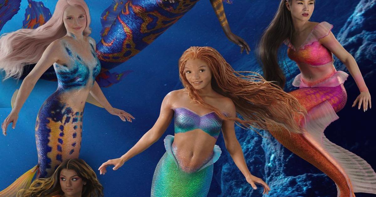 La mercancía de La Sirenita revela una nueva imagen de las hermanas de Ariel