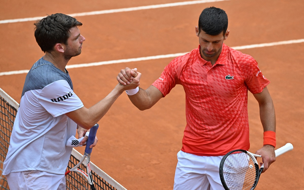 Libra Djokovic caldeado partido ante Norrie y avanza a Cuartos de Final en Roma | Video
