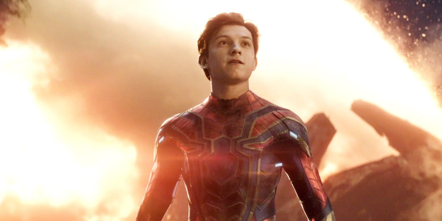 Peter Parker arrives at the battle against Thanos in Avengers: Endgame