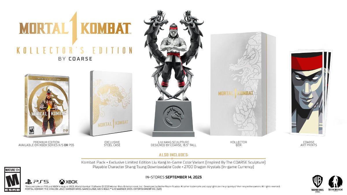 Los pedidos anticipados de Mortal Kombat 1 Kollector’s Edition salen mañana