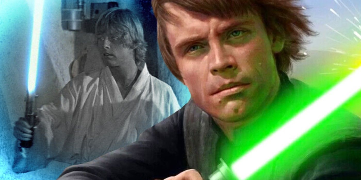 Luke Skywalker explica por qué su sable de luz verde es el más poderoso