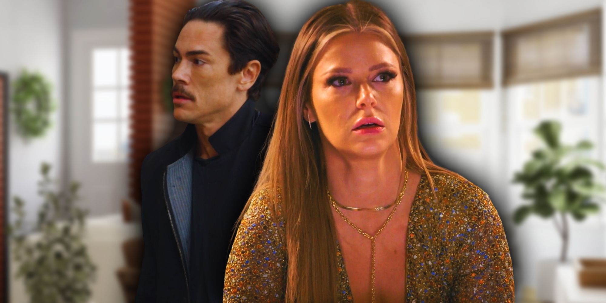 Side by side images of Vanderpump Rules' Tom Sandoval and Ariana Madix
