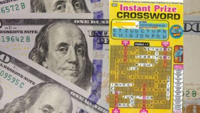 Mujer pensó que había ganado $2,000 con raspadito de la lotería pero en realidad se hizo millonaria