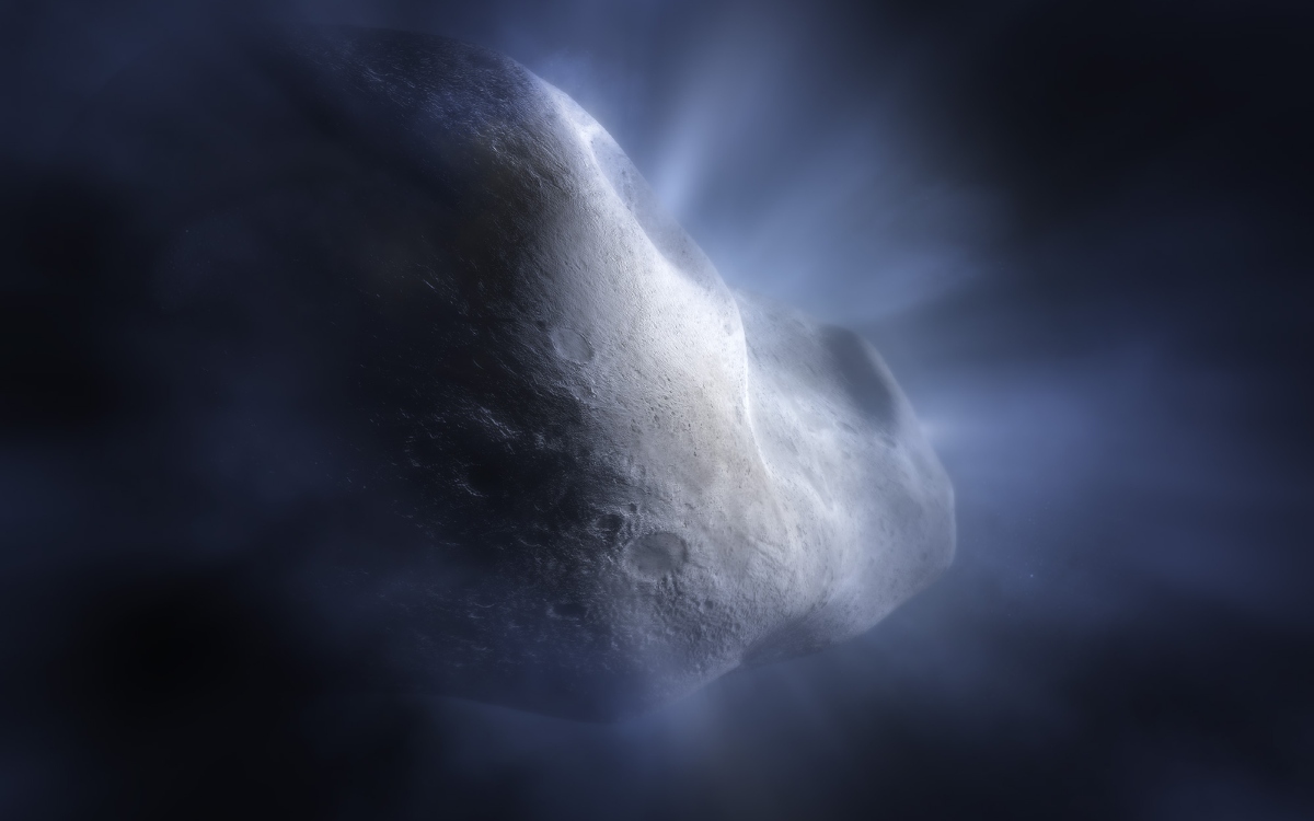 NASA encuentra por primera vez agua en cometa cerca de la Tierra