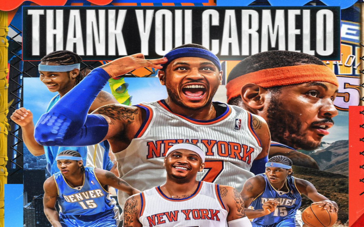 NBA: Anuncia Carmelo Anthony su retiro, luego de...¡19 temporadas! | Video