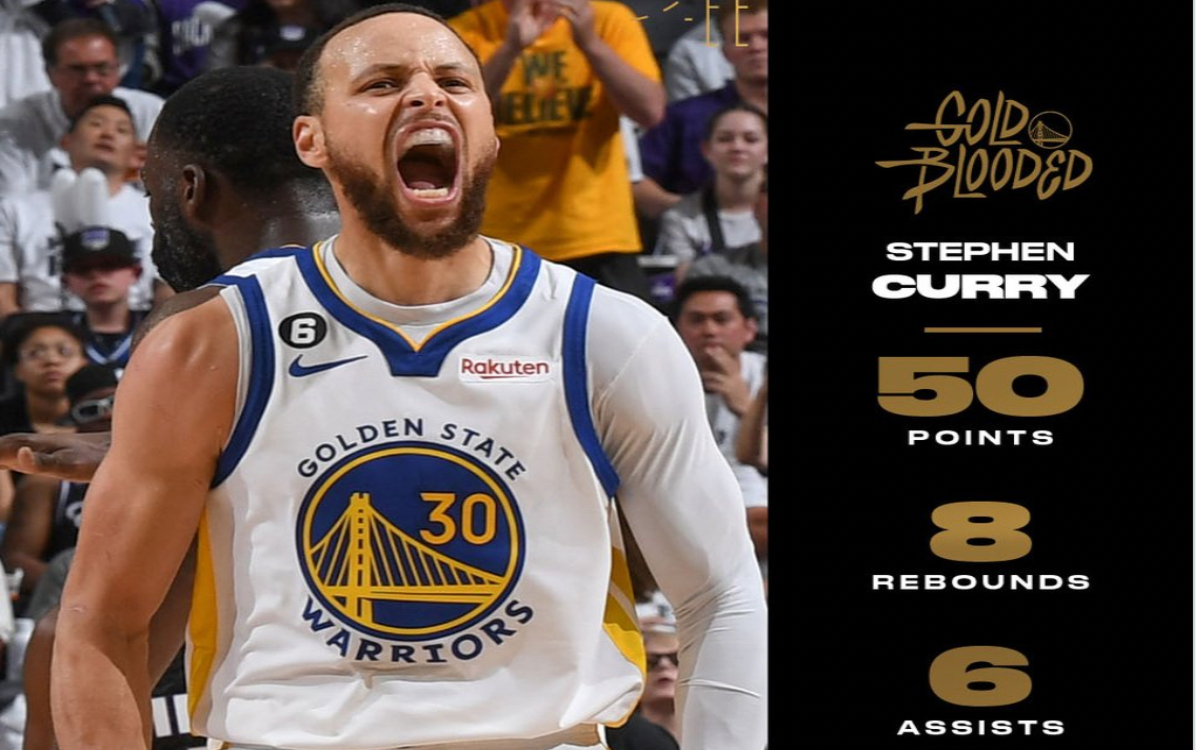 NBA Playoffs: Destroza Stephen Curry a Kings con 50 puntos en el Juego 7 | Video