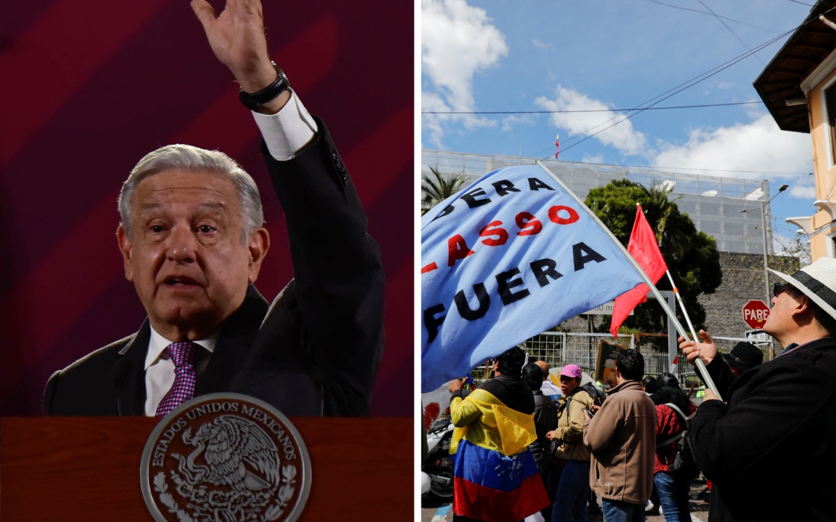 No habrá inestabilidad política o violencia en Ecuador: AMLO