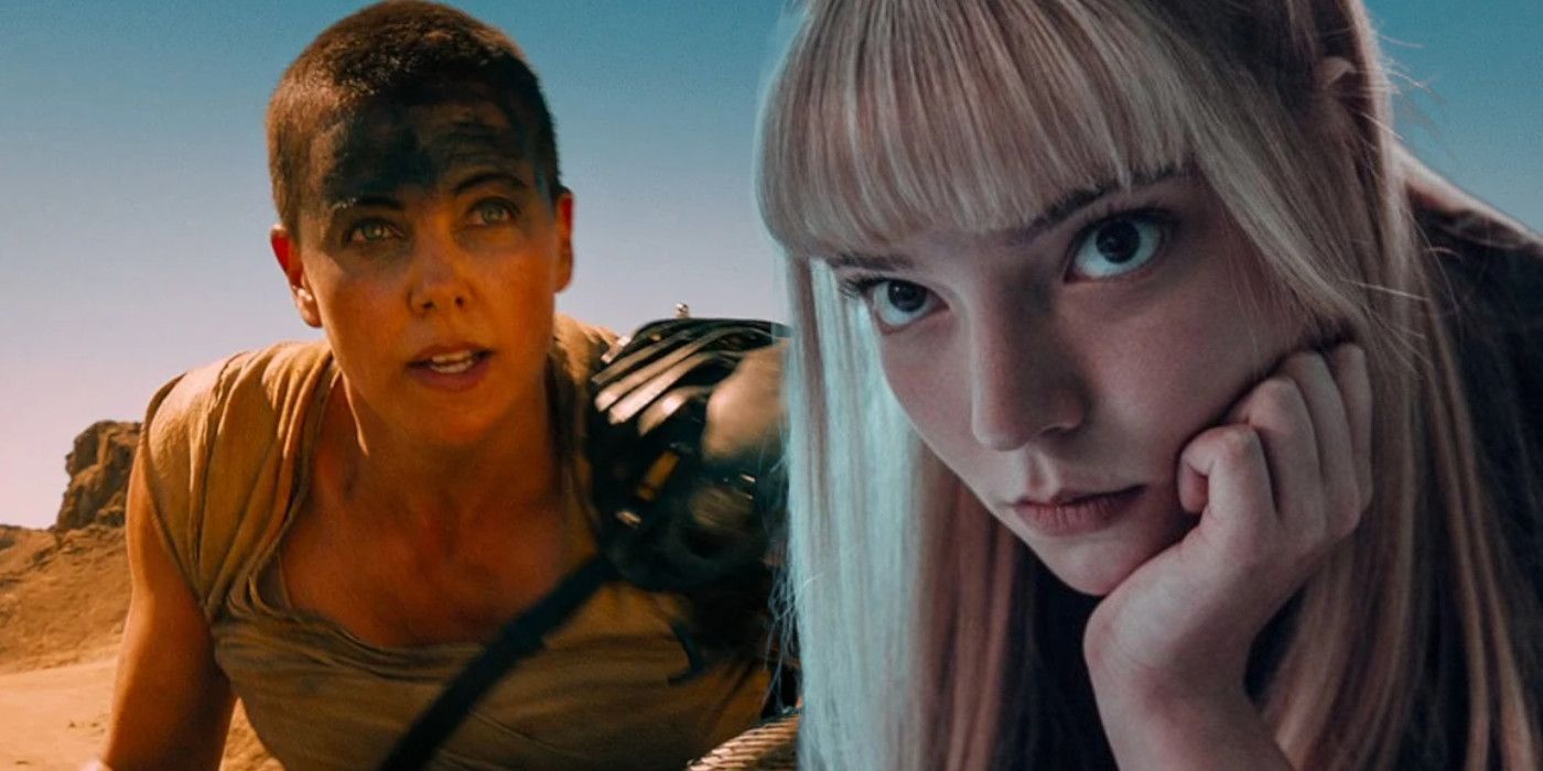 Blended image of Furiosa in Mad Max Fury Road and Anya Taylor Joy in Mutants