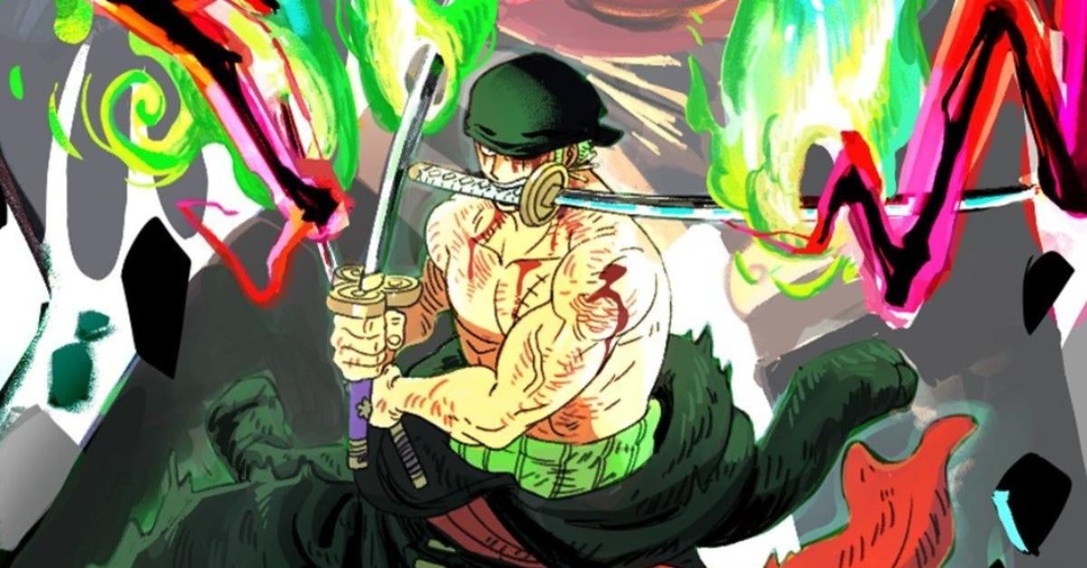 Nuevo póster de One Piece destaca el épico Haki de Zoro
