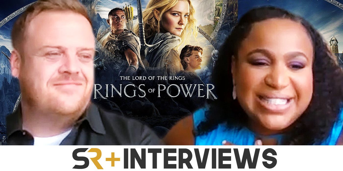 sophia & owain lotr rings of power interview