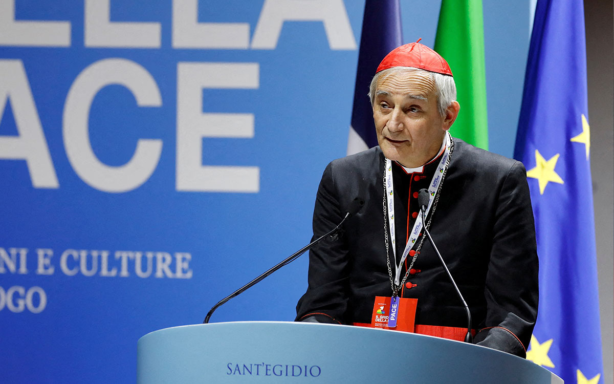 Papa encomienda al cardenal Zuppi ‘misión de paz’ de Ucrania