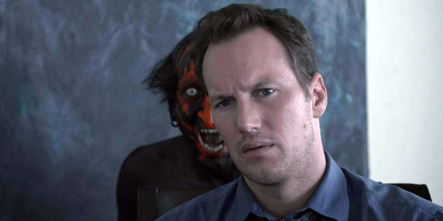 A demon behind Patrick Wilson in Insidious