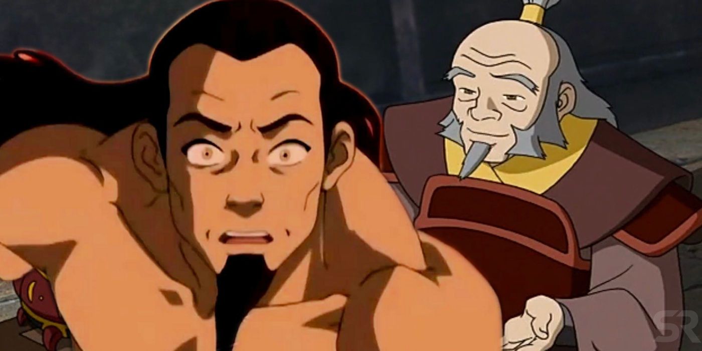 Iroh and Ozai in Avatar The Last Airbender