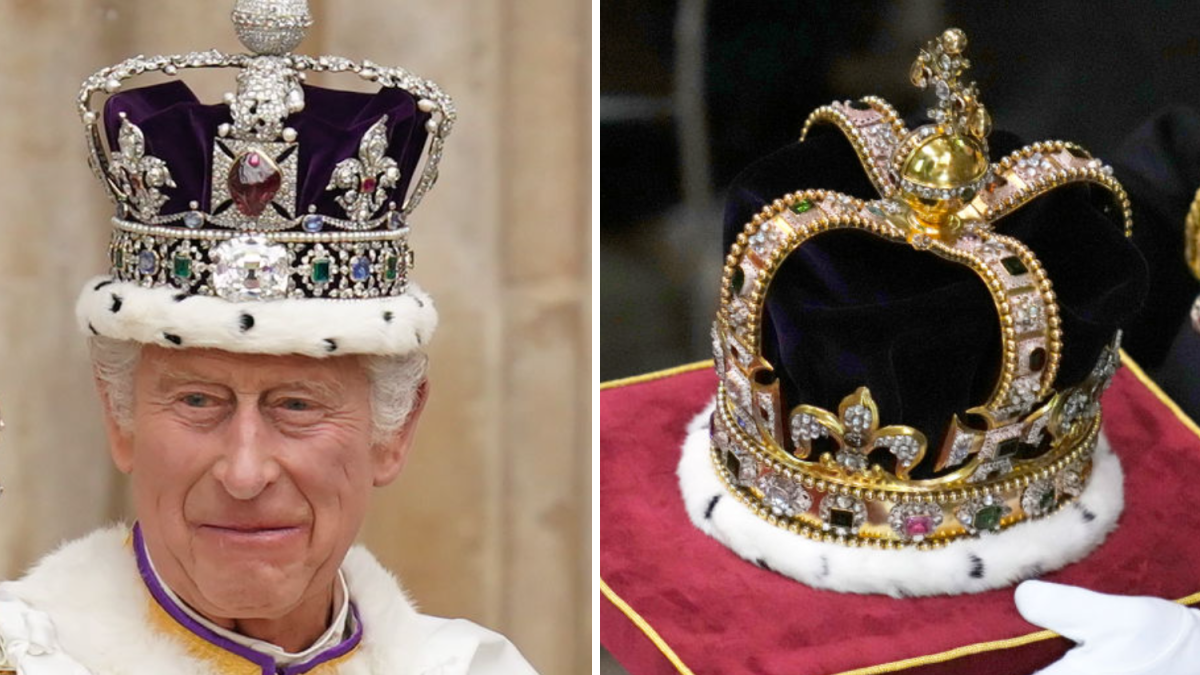 Por qué el rey Charles cambió de coronas durante su ceremonia