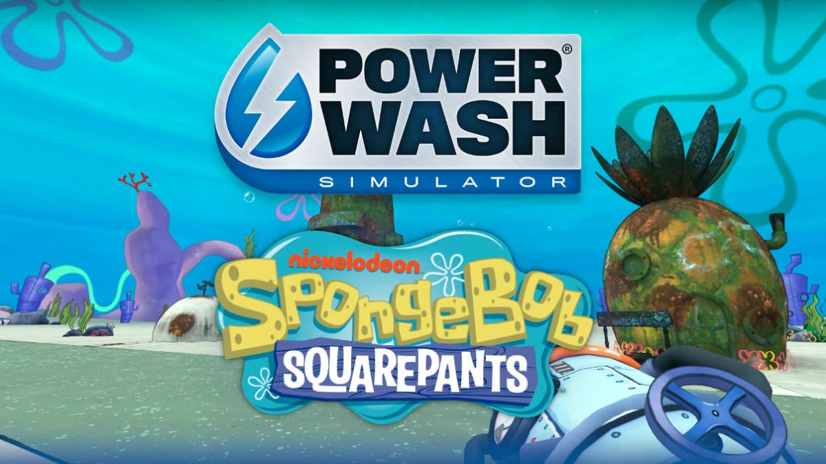 PowerWash Simulator revela el crossover de SpongeBob SquarePants