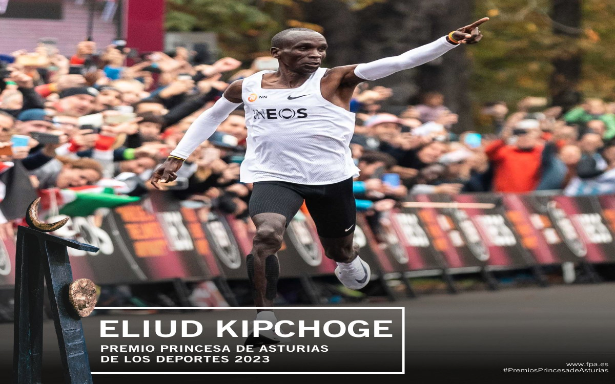 Recibe Eliud Kipchoge el Premio Princesa de Asturias de los Deportes 2023 | Video