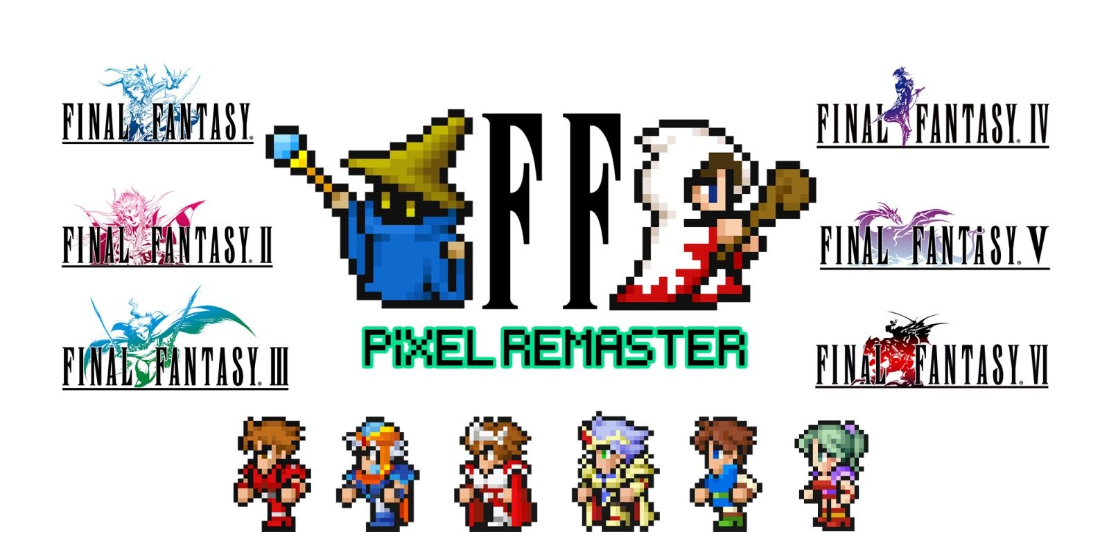 Final Fantasy Pixel Remaster Artwork