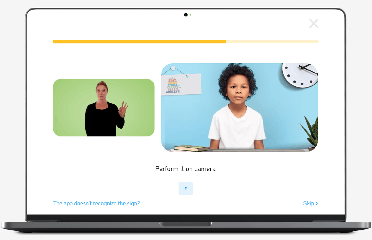 SLAIT pasa de traducir el lenguaje de señas a lecciones interactivas impulsadas por IA