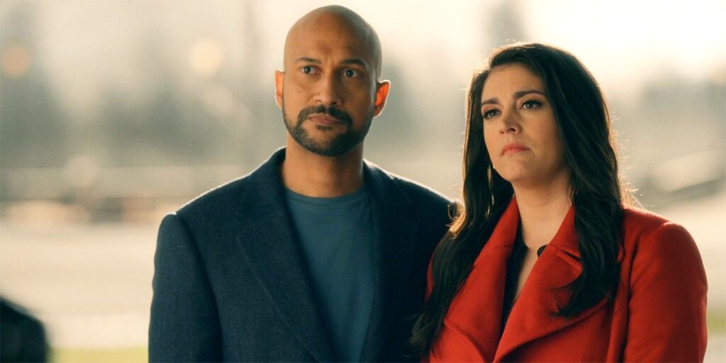 Cecily Strong and Keegan Michael-Key look forward in Schmigadoon season 2 finale