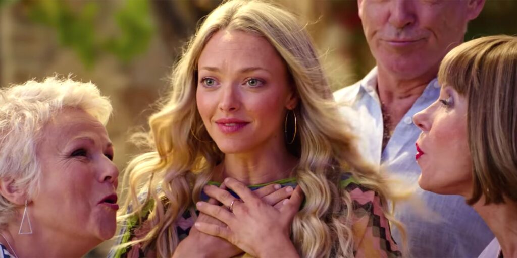 Amanda Seyfried as Sophie Sheridan in Mamma Mia! Here We Go Again