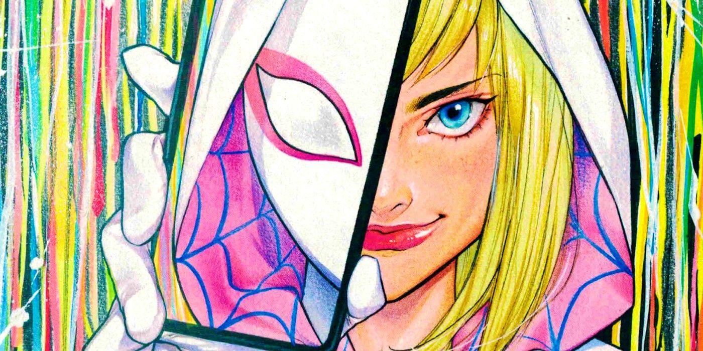 Spider-Gwen Cosplay es una nueva versión de un disfraz de fan exagerado