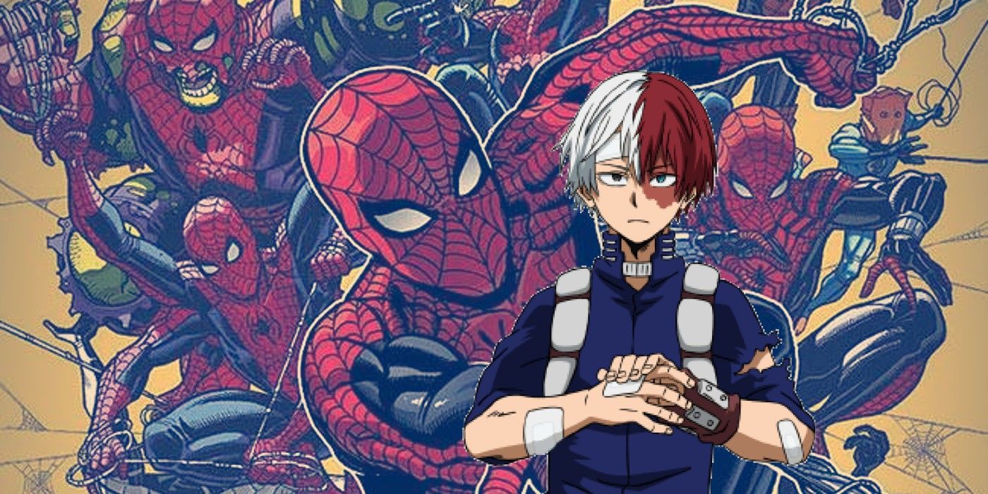 Todoroki de My Hero Academia se convierte en Spider-Man en un nuevo cosplay