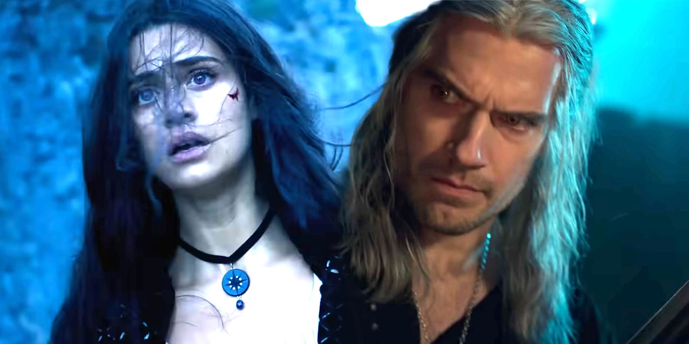 Henry Cavill and Anya Chalotra in The Witcher season 3