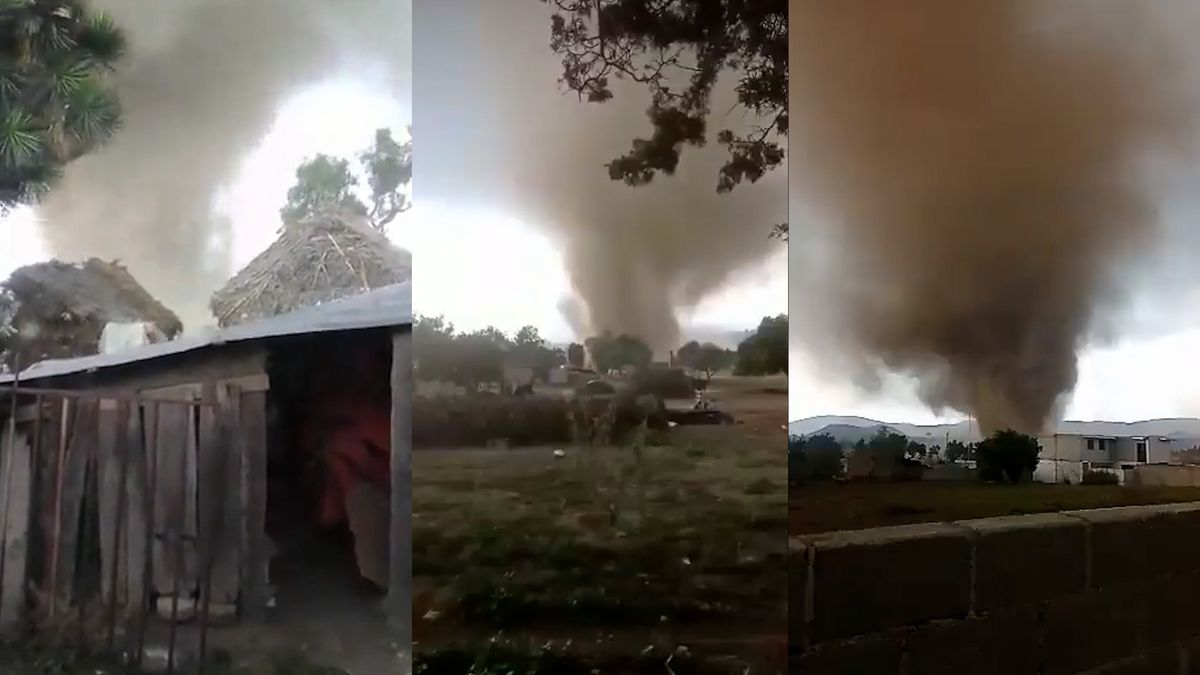 Tornado arrasa con casas en municipio rural de Puebla