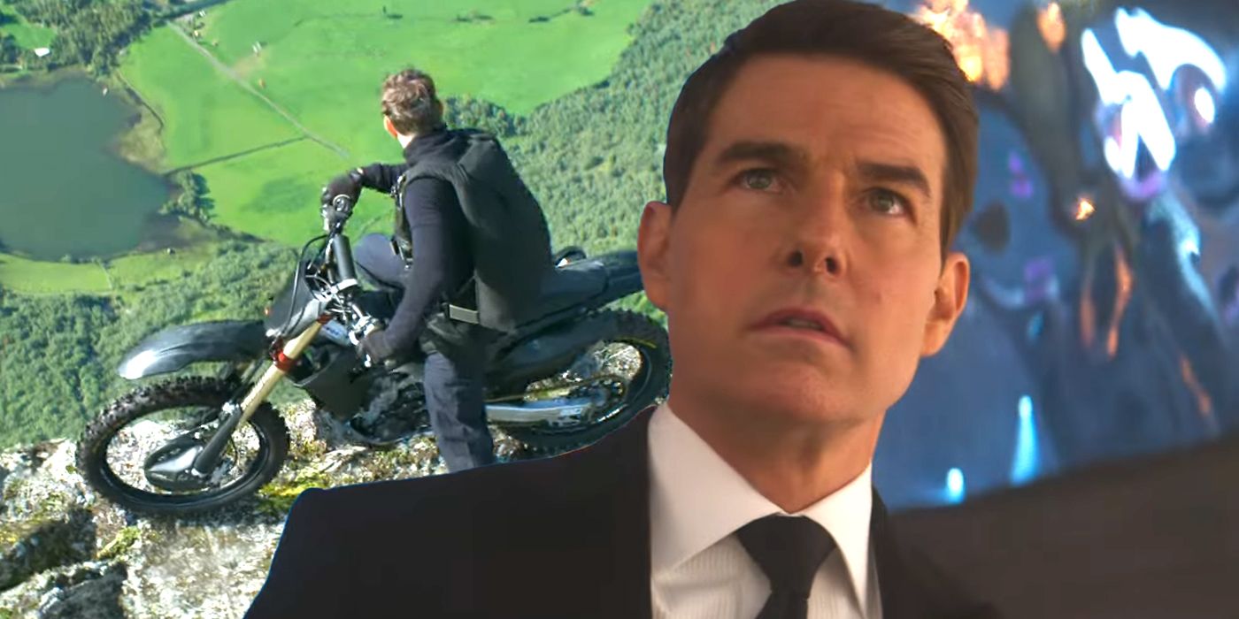 Tom Cruise Mission Impossible Dead Reckoning Part One Cliff