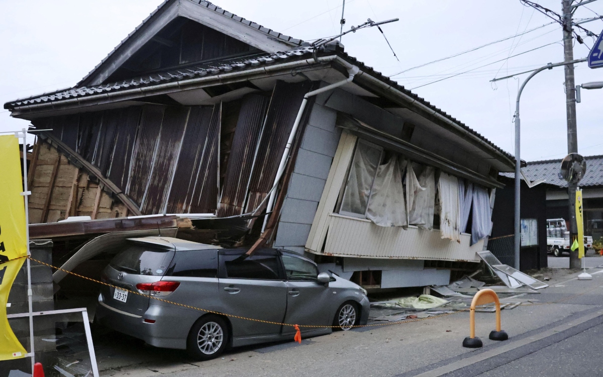 Un muerto y 12 heridos tras sismo en Japón