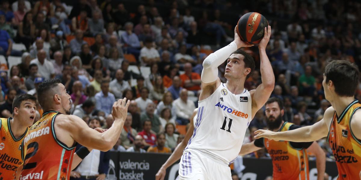 Valencia Basket 68 - 79 Real Madrid: resultado y resumen | Liga Endesa