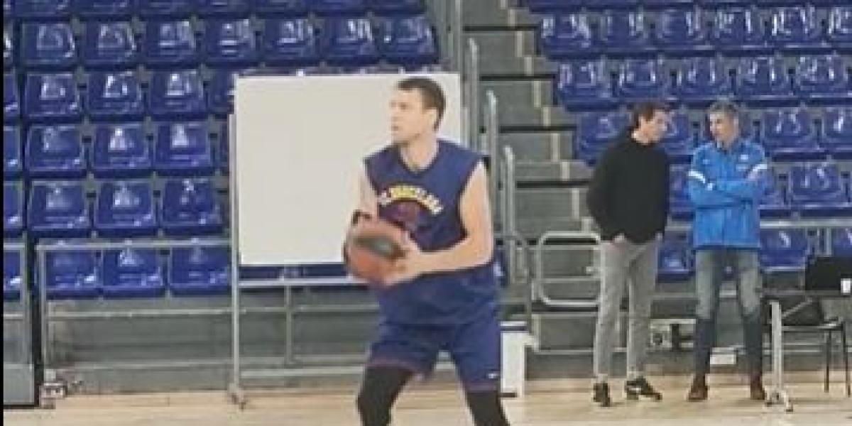 Vesely (Barça) vuelve a entrenarse y podrá jugar la Final Four