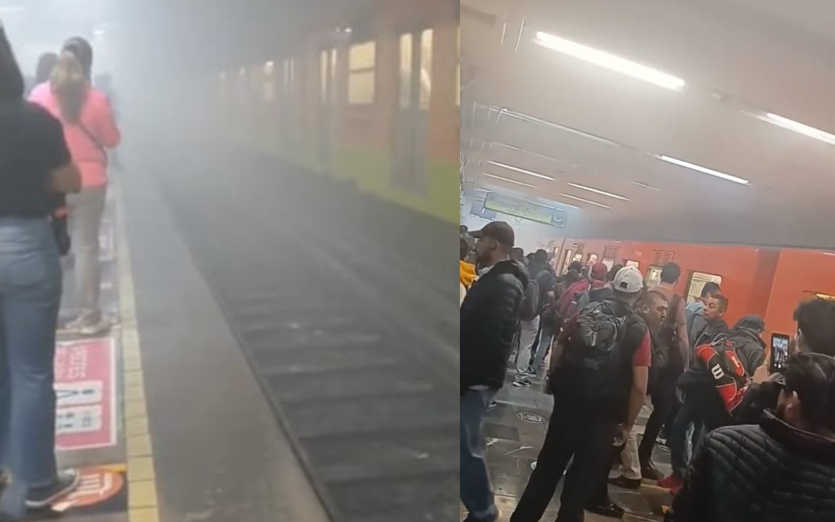 Videos | Reportan humo en estación Centro Médico del Metro de la CDMX