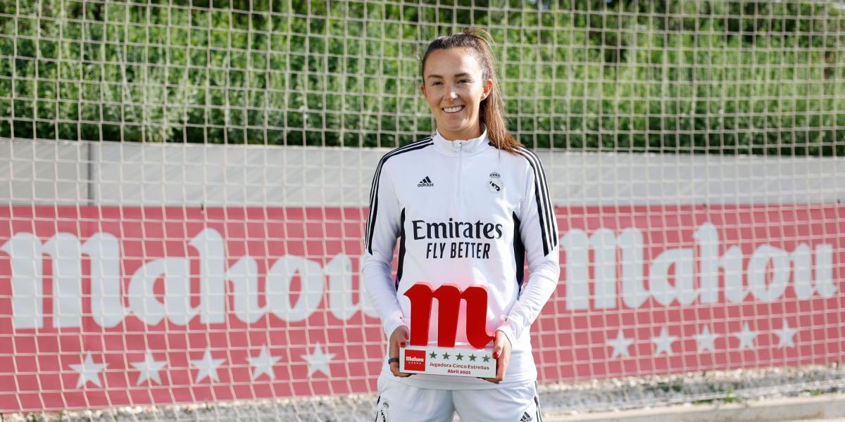 Weir, mejor jugadora del Real Madrid femenino del mes de abril