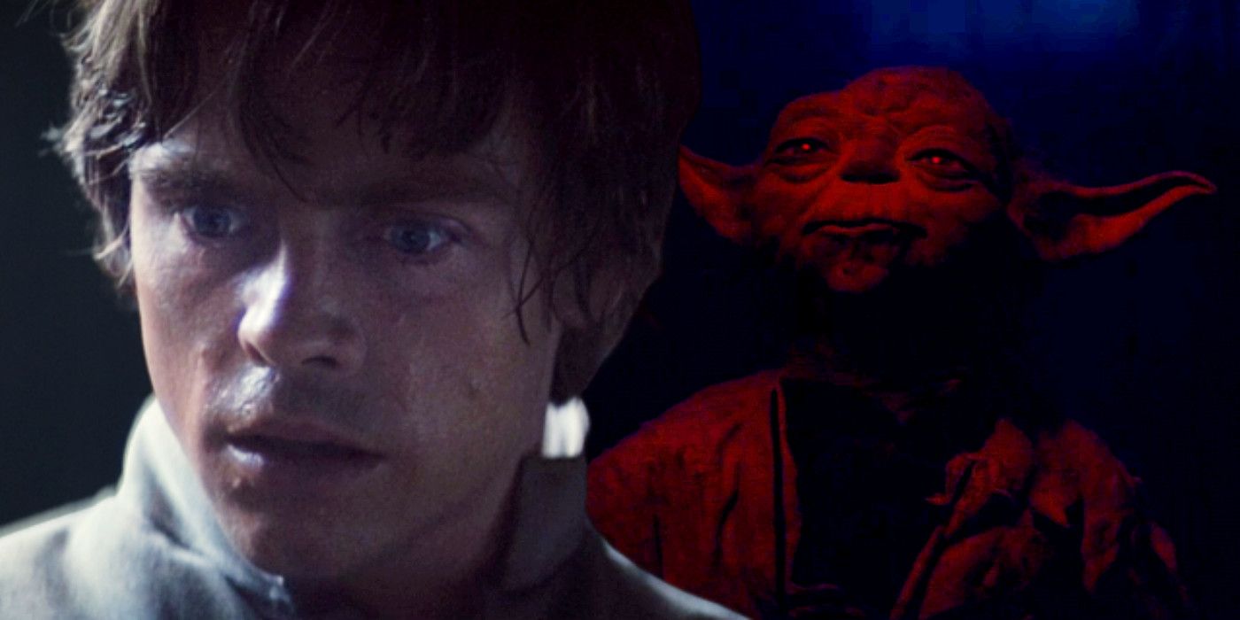 Luke Skywalker and Yoda - The Empire Strikes Back