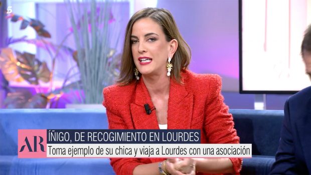 Leticia Requejo en el plató de 'El Programa de Ana Rosa'. / Telecinco
