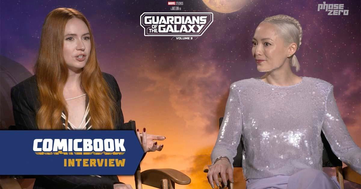 guardianes de la galaxia vol.  3 estrellas Pom Klementieff y Karen Gillan reflexionan sobre su escena favorita (exclusivo)