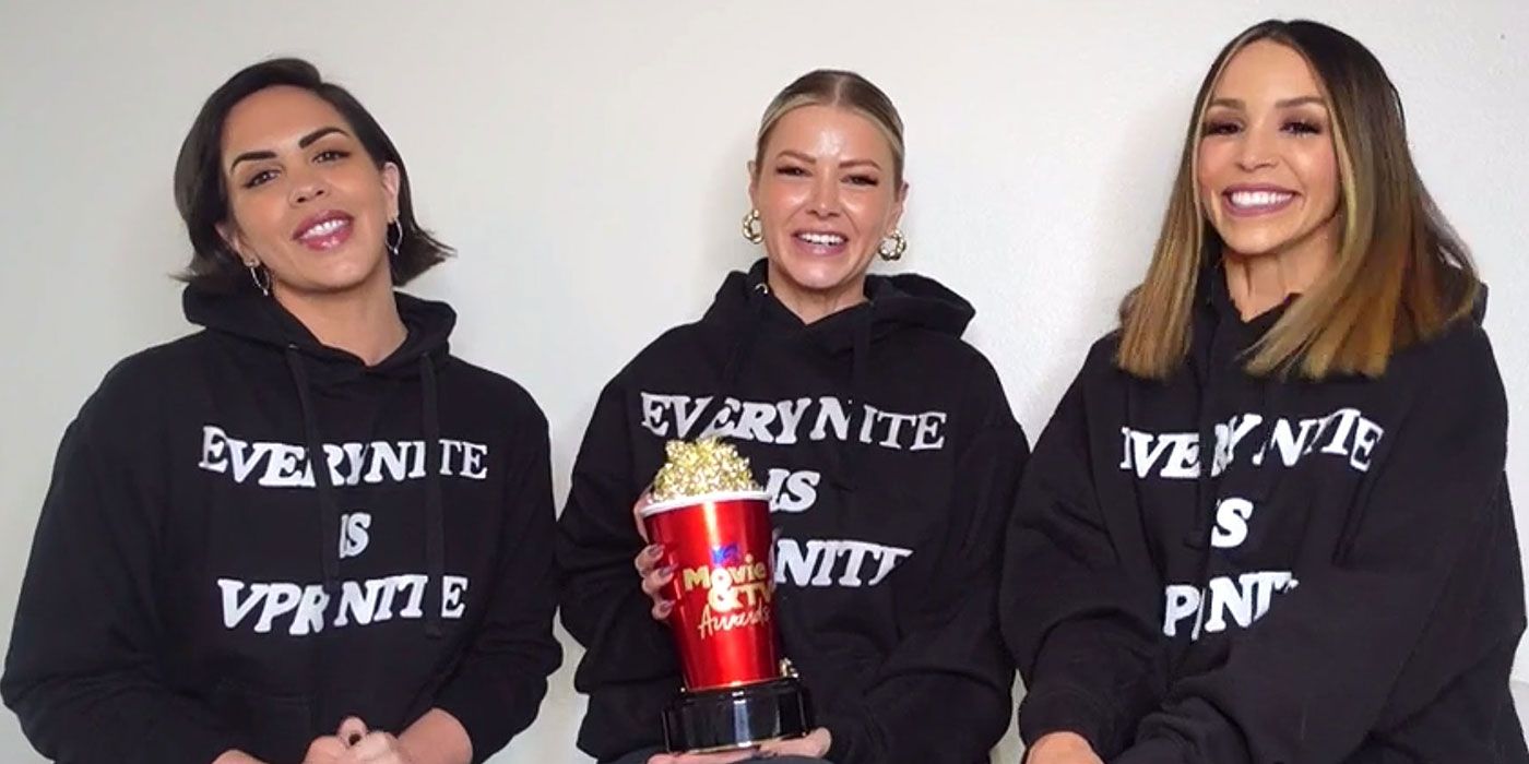 Vanderpump Rules' Katie Maloney, Ariana Madix and Scheana Shay winning MTV Award