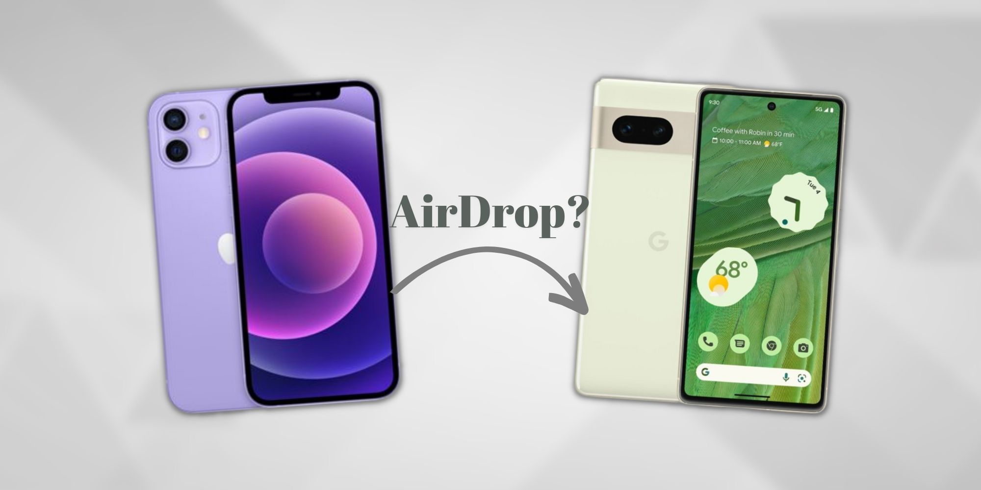 ¿Se puede AirDrop de iPhone a Android?  No, pero hay una solución