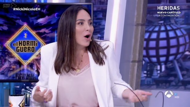 Tamara Falcó en 'El Hormiguero'. / Antena 3