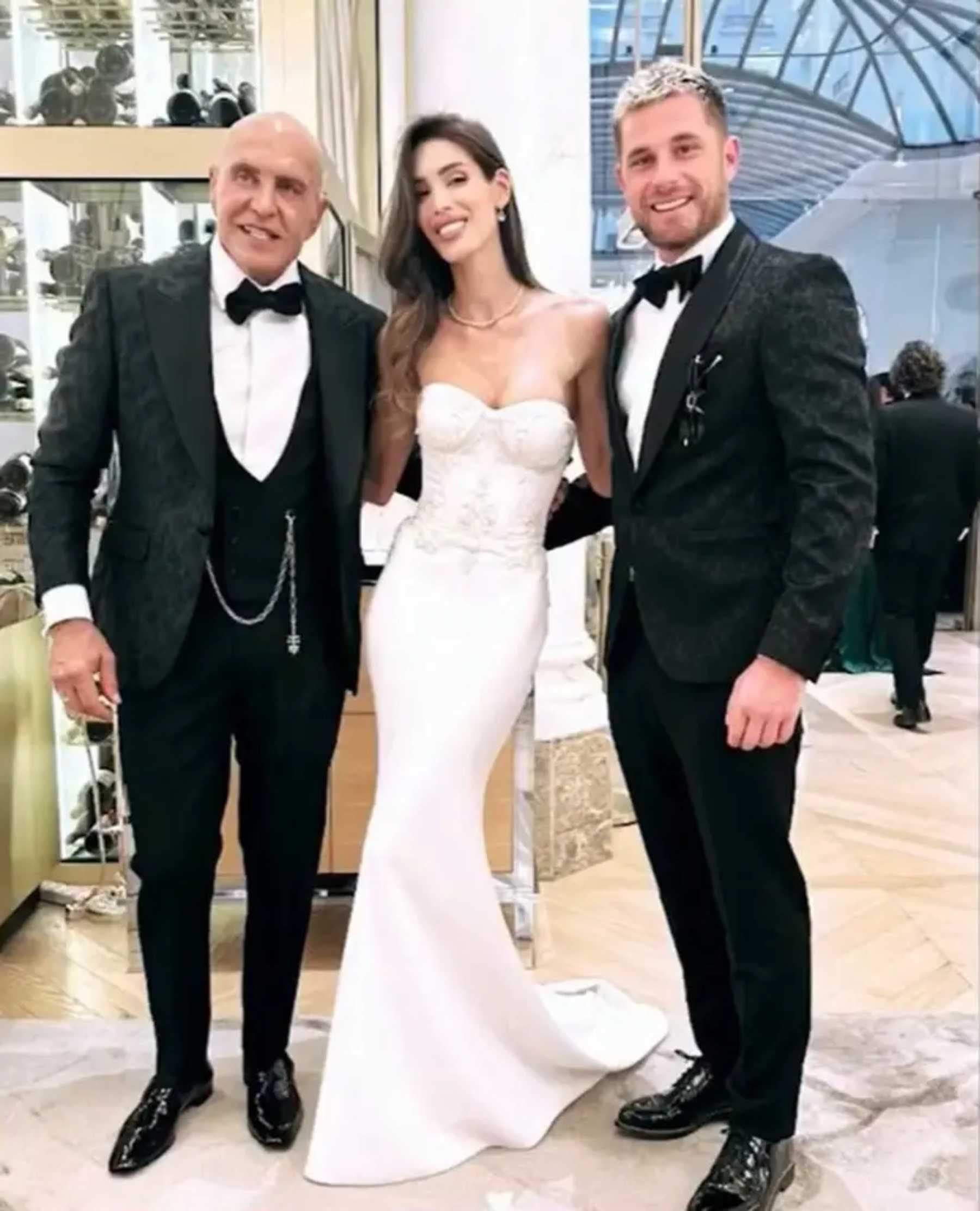 Imagen de Instagram de Tom Brusse en la boda de Kiko Matamoros y Marta López / Instagram