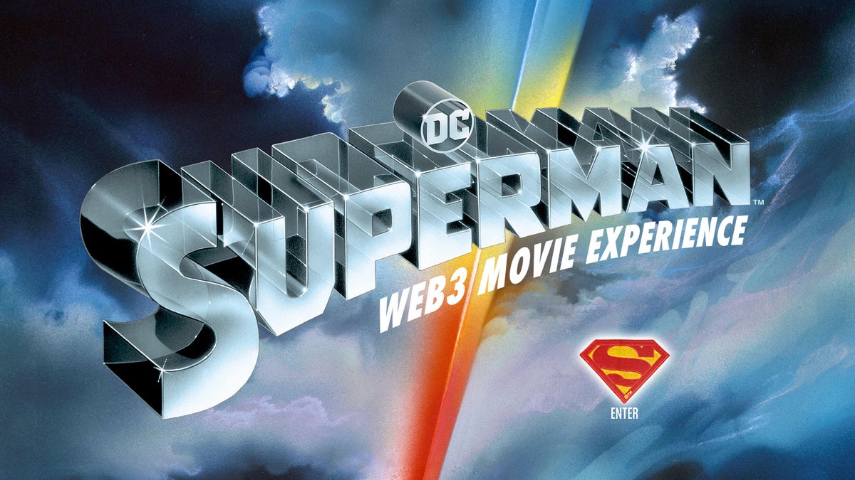 Se anuncia la experiencia de la película Superman Web3