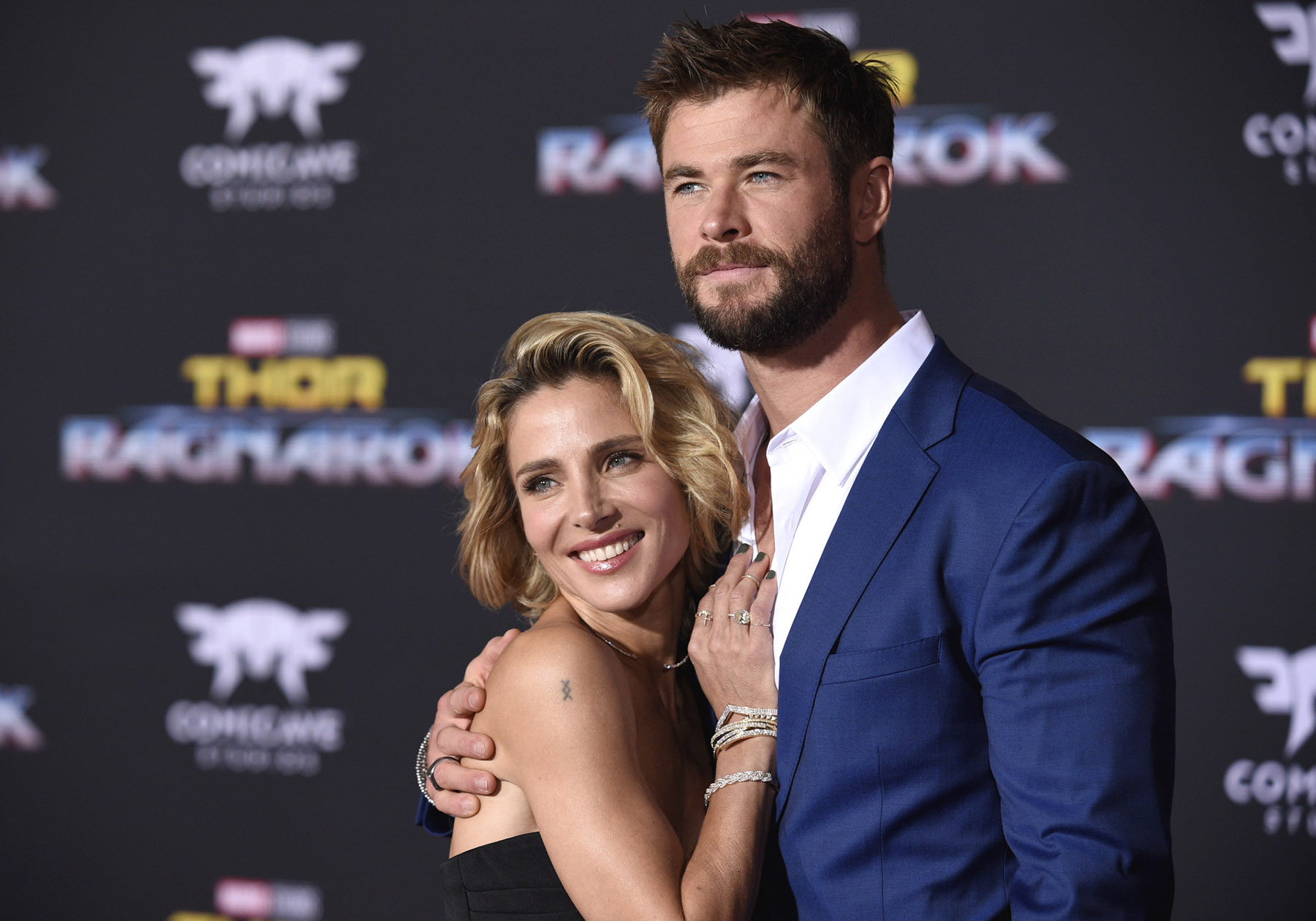 Chris Hemsworth y Elsa Pataky en 2017 / Gtres