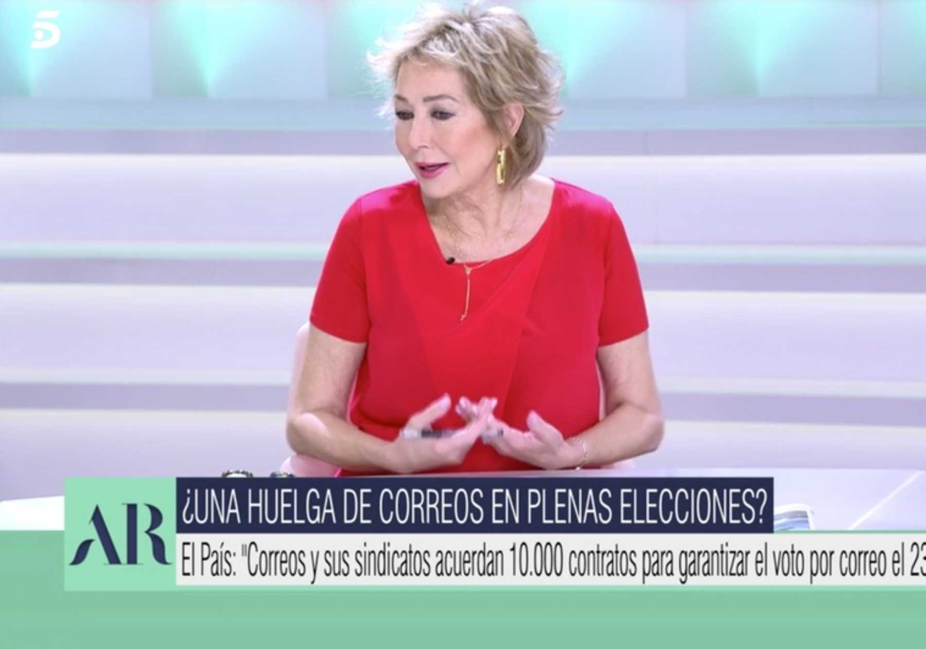 Ana Rosa Quintana en 'El programa de Ana Rosa' / Telecinco