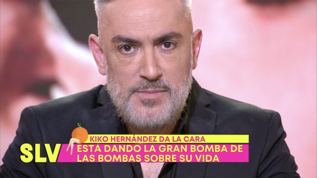 Kiko Hernández en el plató de 'Sálvame'. / Telecinco