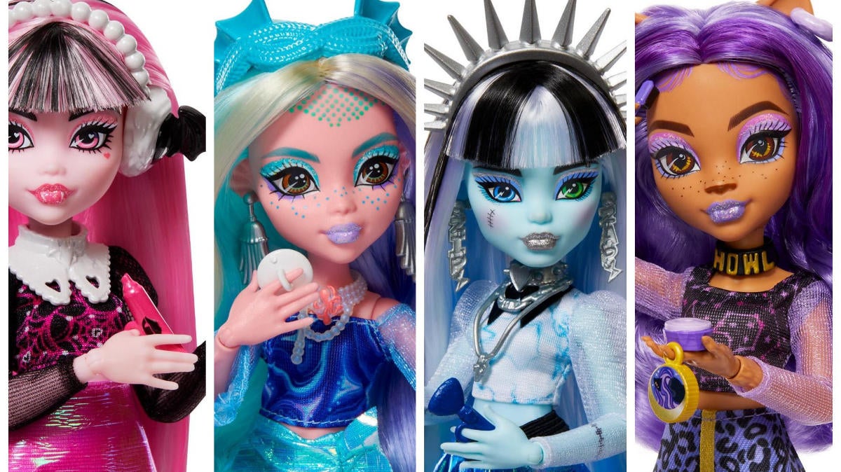 La serie de muñecas Monster High Fearidescent ofrece una experiencia Spooktacular Unboxing